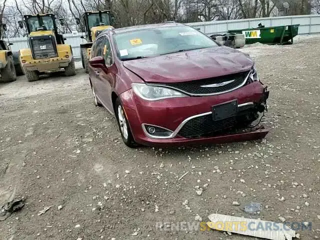 14 fotografías del automóvil dañado 2C4RC1BGXKR624833 CHRYSLER PACIFICA 2019