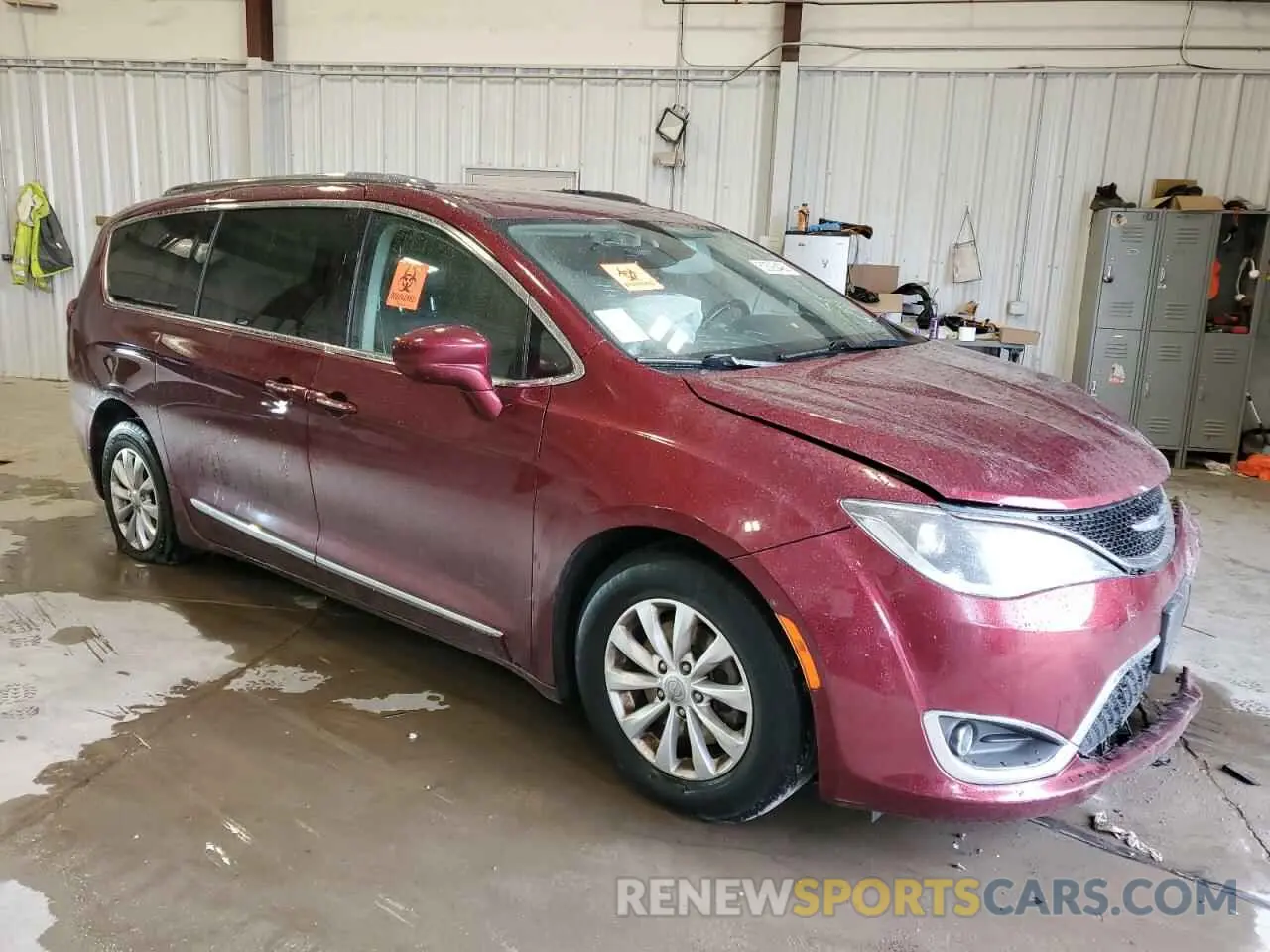 4 fotografías del automóvil dañado 2C4RC1BGXKR624833 CHRYSLER PACIFICA 2019