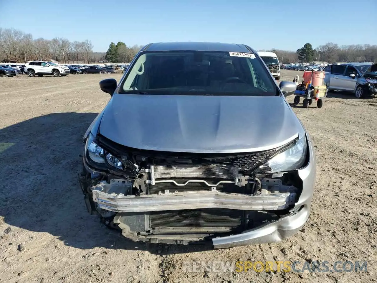 5 fotografías del automóvil dañado 2C4RC1CG6KR629333 CHRYSLER PACIFICA 2019