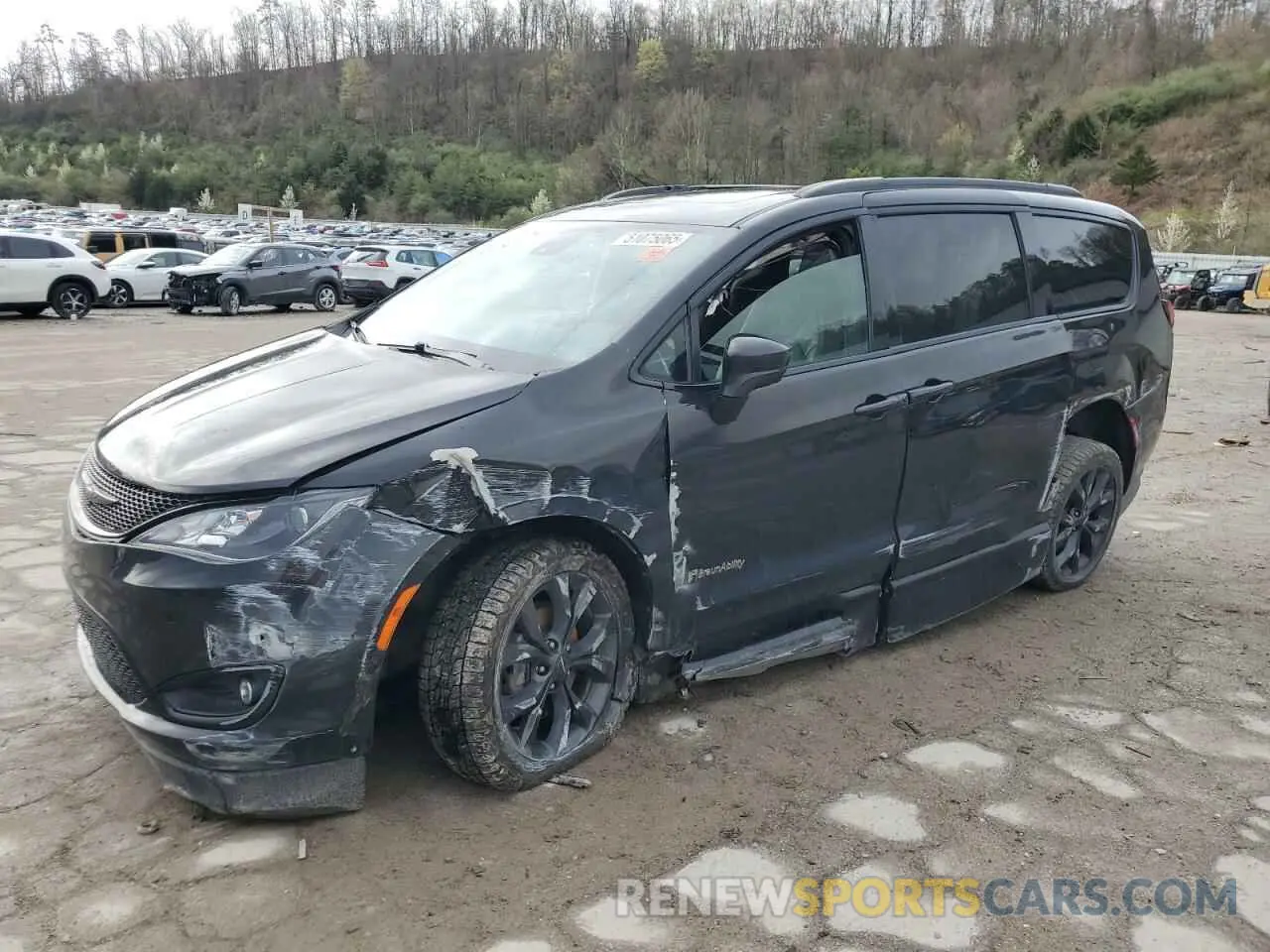 1 fotografías del automóvil dañado 2C4RC1EG0KR555095 CHRYSLER PACIFICA 2019