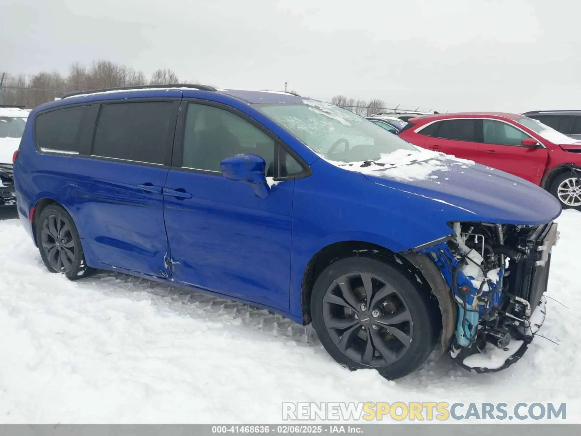 1 fotografías del automóvil dañado 2C4RC1EG1KR588803 CHRYSLER PACIFICA 2019