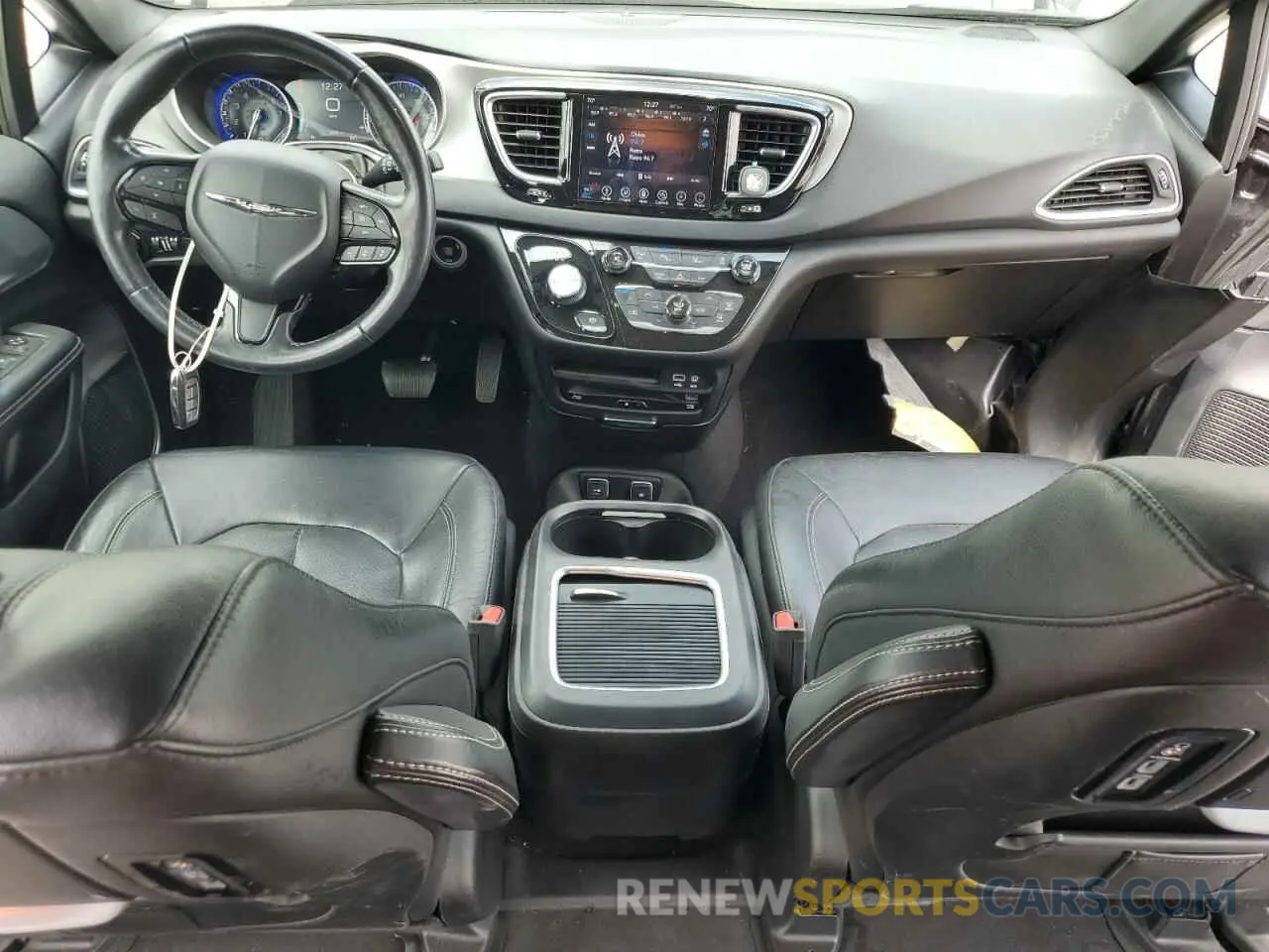 8 fotografías del automóvil dañado 2C4RC1EG1KR627969 CHRYSLER PACIFICA 2019
