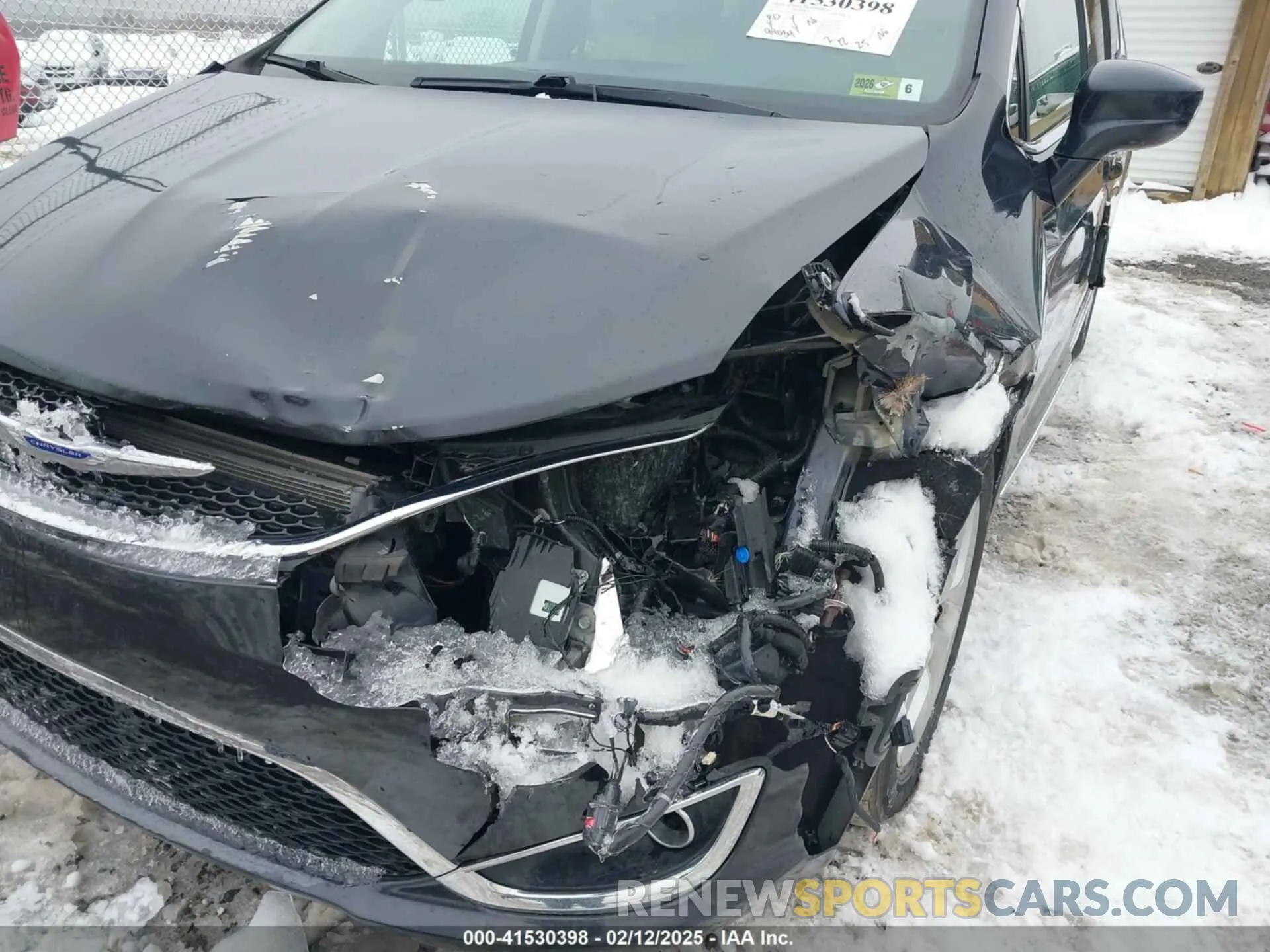 6 fotografías del automóvil dañado 2C4RC1EG1KR733645 CHRYSLER PACIFICA 2019