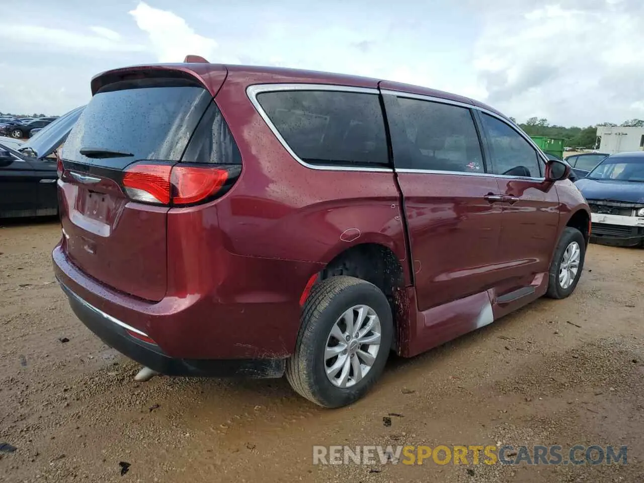3 fotografías del automóvil dañado 2C4RC1FG1KR638971 CHRYSLER PACIFICA 2019
