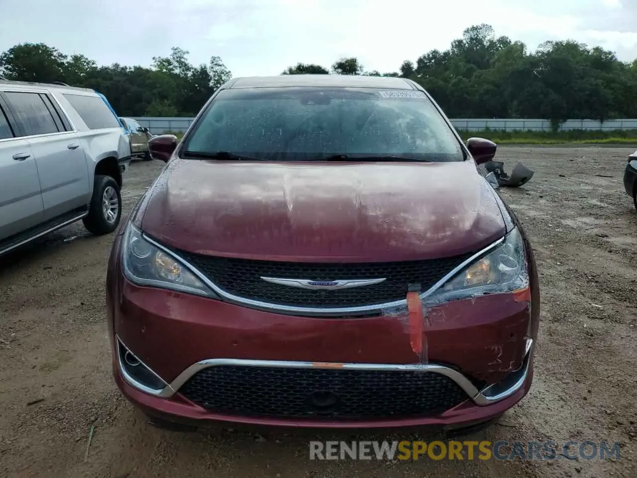 5 fotografías del automóvil dañado 2C4RC1FG1KR638971 CHRYSLER PACIFICA 2019