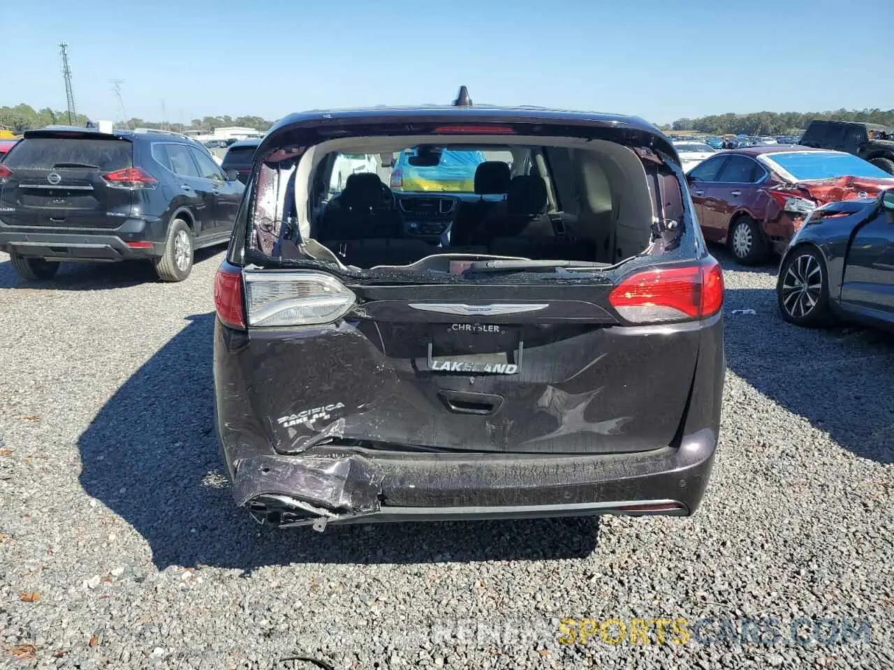 6 fotografías del automóvil dañado 2C4RC1FG3KR588834 CHRYSLER PACIFICA 2019