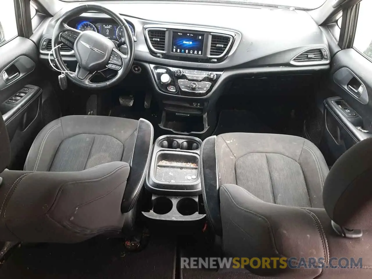 8 fotografías del automóvil dañado 2C4RC1FG8KR706179 CHRYSLER PACIFICA 2019