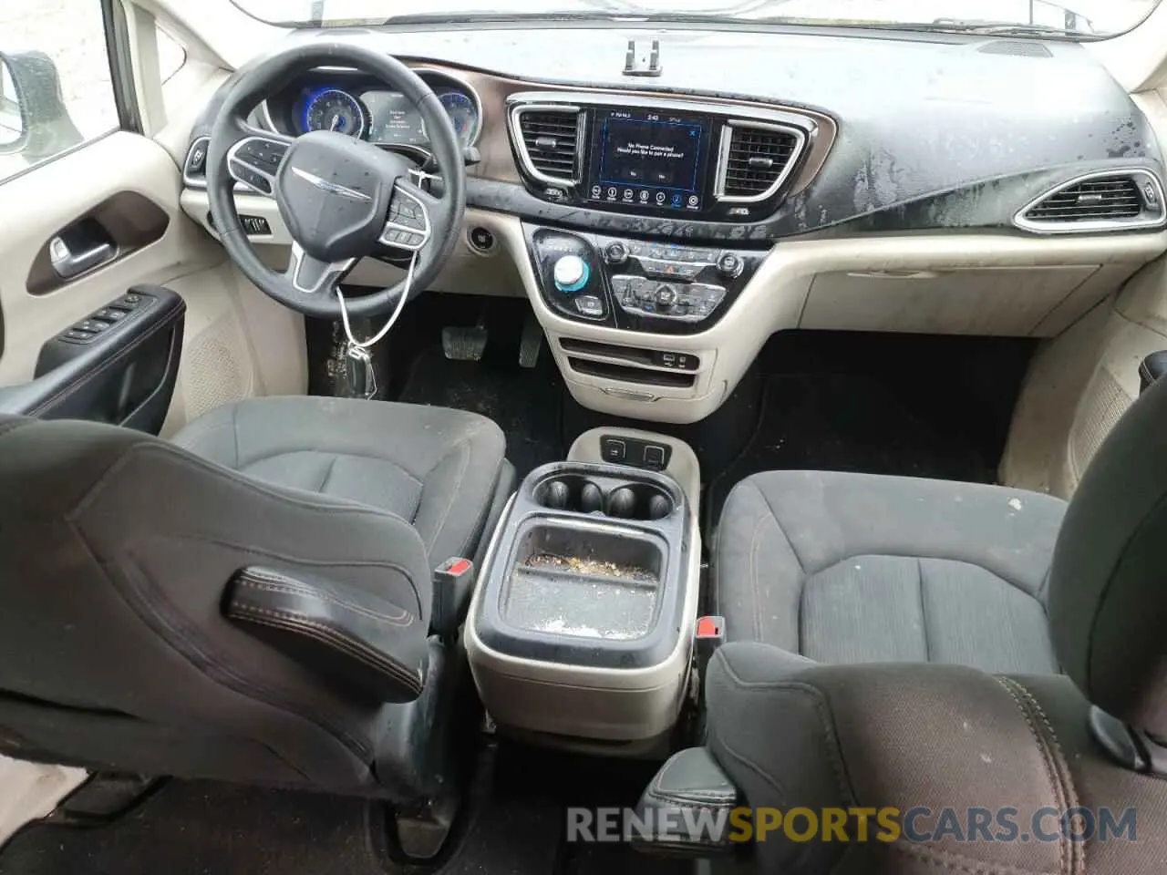 8 fotografías del automóvil dañado 2C4RC1FGXKR525472 CHRYSLER PACIFICA 2019