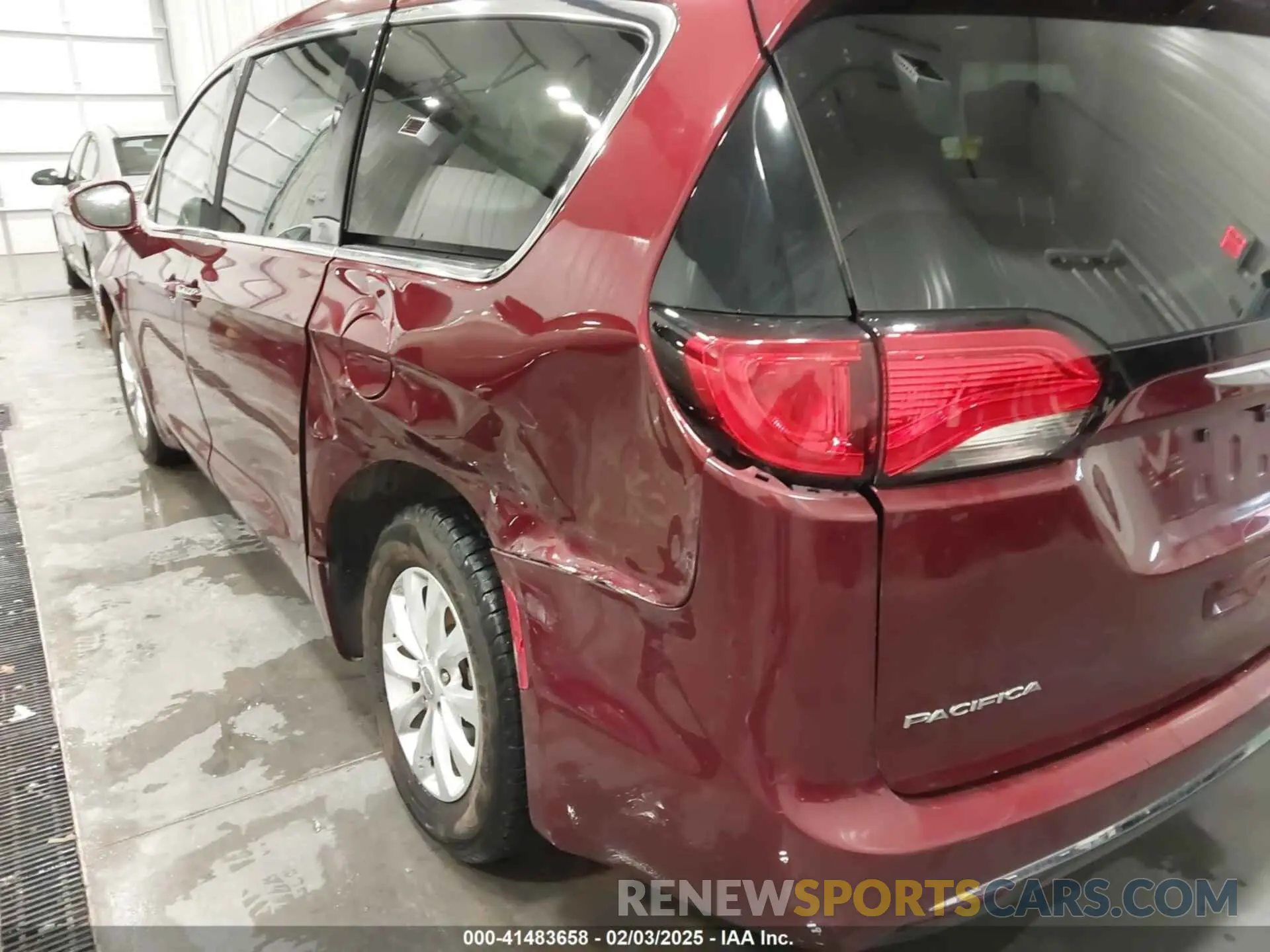 6 fotografías del automóvil dañado 2C4RC1FGXKR706264 CHRYSLER PACIFICA 2019