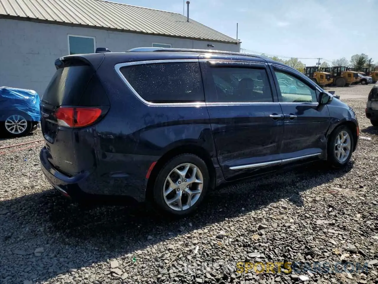 3 fotografías del automóvil dañado 2C4RC1GG0KR686122 CHRYSLER PACIFICA 2019