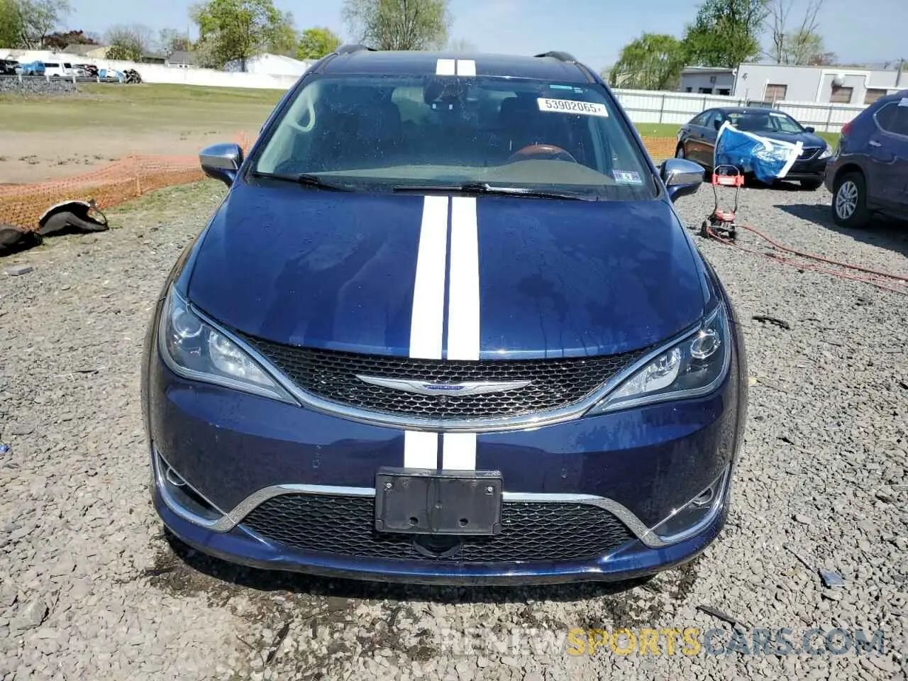 5 fotografías del automóvil dañado 2C4RC1GG0KR686122 CHRYSLER PACIFICA 2019
