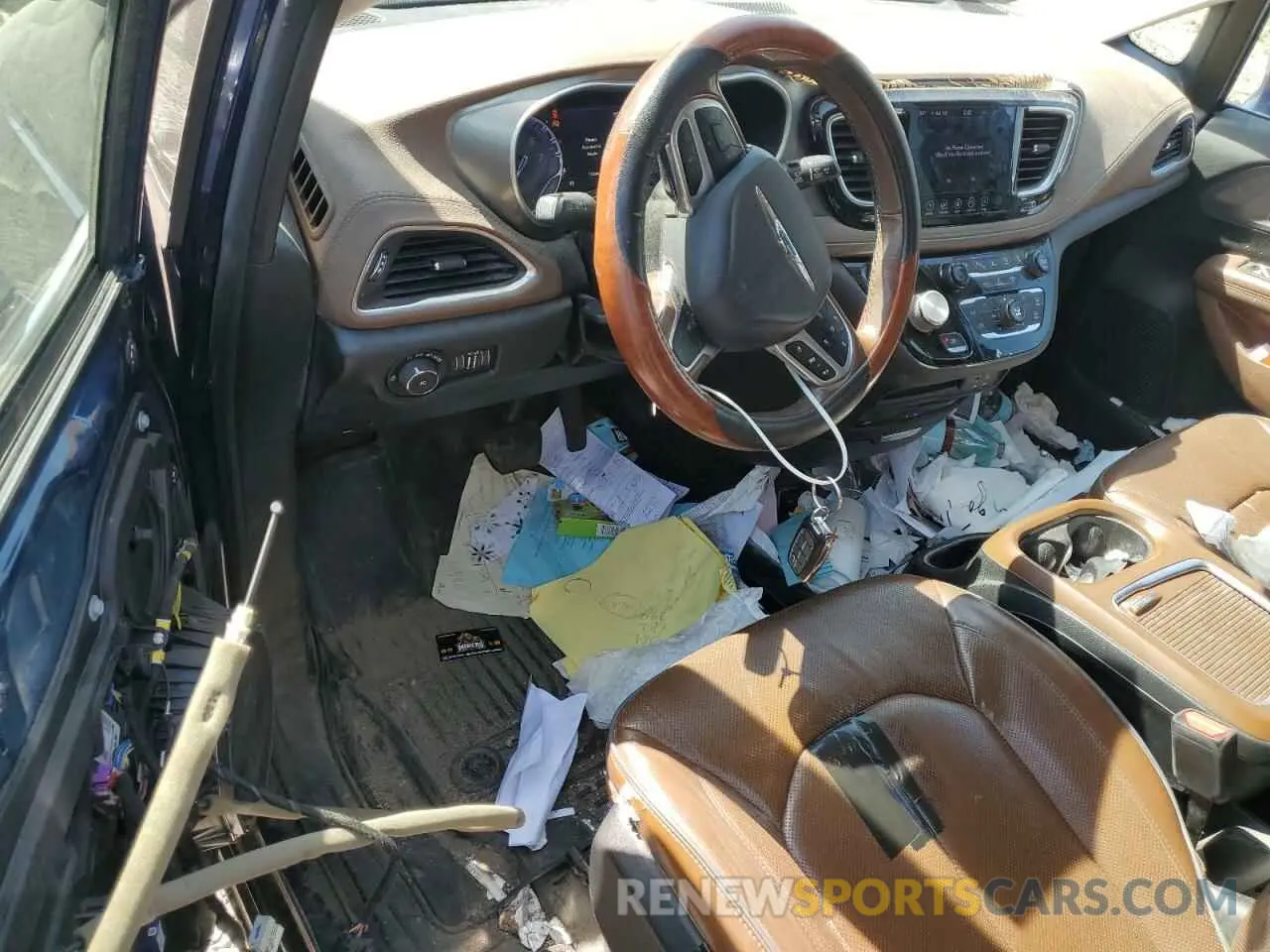 8 fotografías del automóvil dañado 2C4RC1GG0KR686122 CHRYSLER PACIFICA 2019
