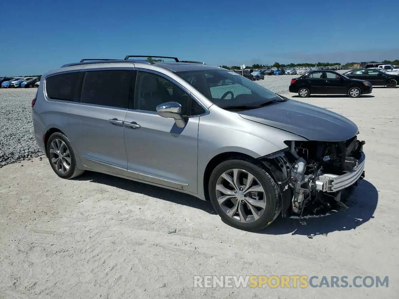 4 fotografías del automóvil dañado 2C4RC1GG1KR525567 CHRYSLER PACIFICA 2019