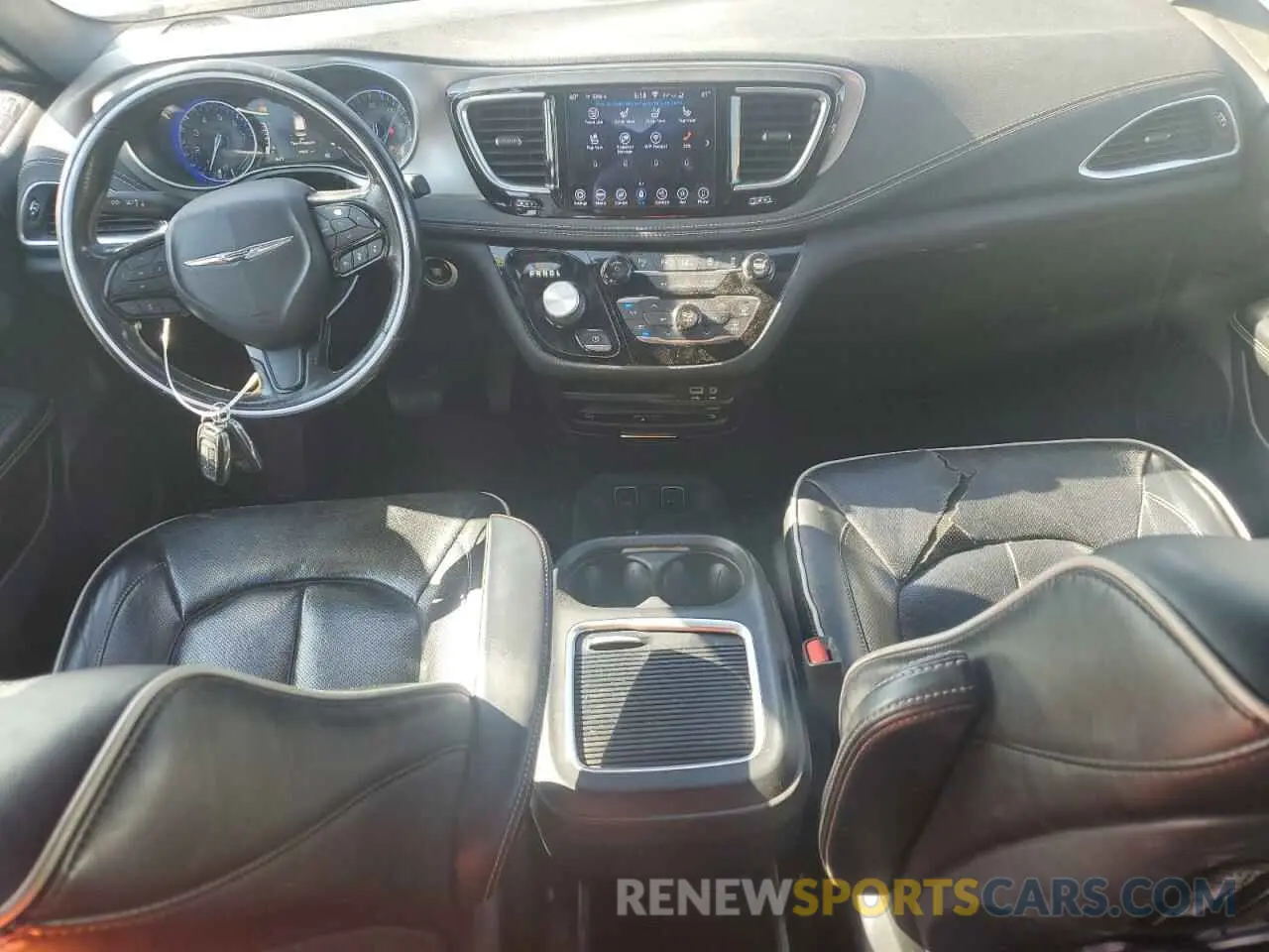 8 fotografías del automóvil dañado 2C4RC1GG1KR569455 CHRYSLER PACIFICA 2019