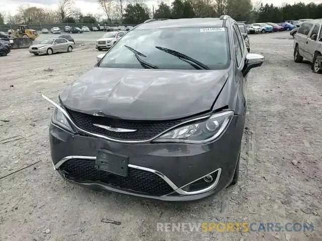 11 fotografías del automóvil dañado 2C4RC1GG1KR597630 CHRYSLER PACIFICA 2019