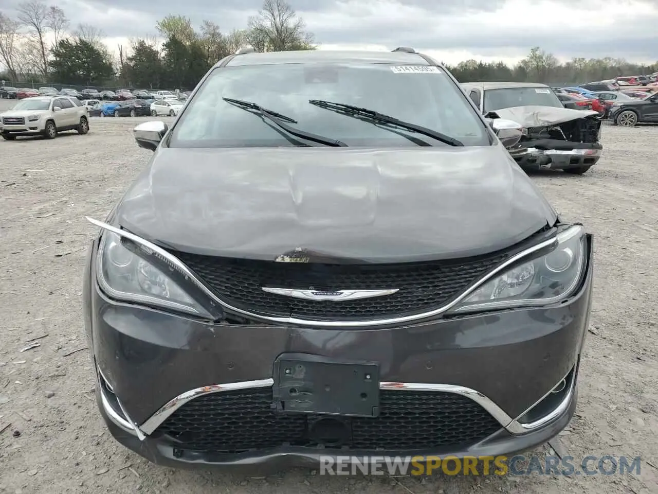 5 fotografías del automóvil dañado 2C4RC1GG1KR597630 CHRYSLER PACIFICA 2019