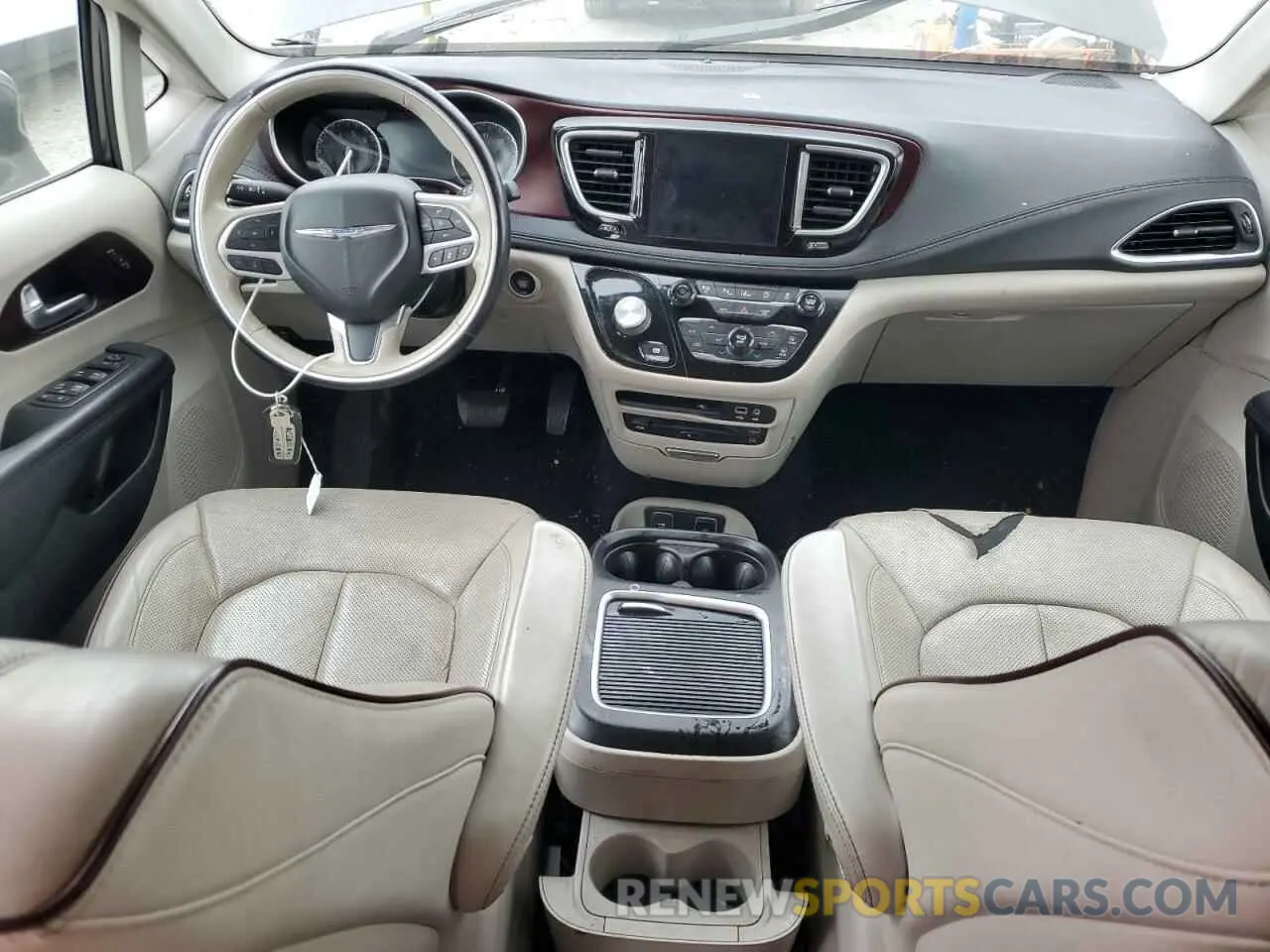 8 fotografías del automóvil dañado 2C4RC1GG1KR597630 CHRYSLER PACIFICA 2019