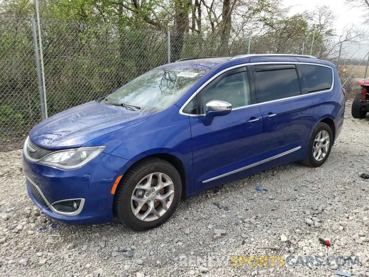 1 fotografías del automóvil dañado 2C4RC1GG1KR720715 CHRYSLER PACIFICA 2019