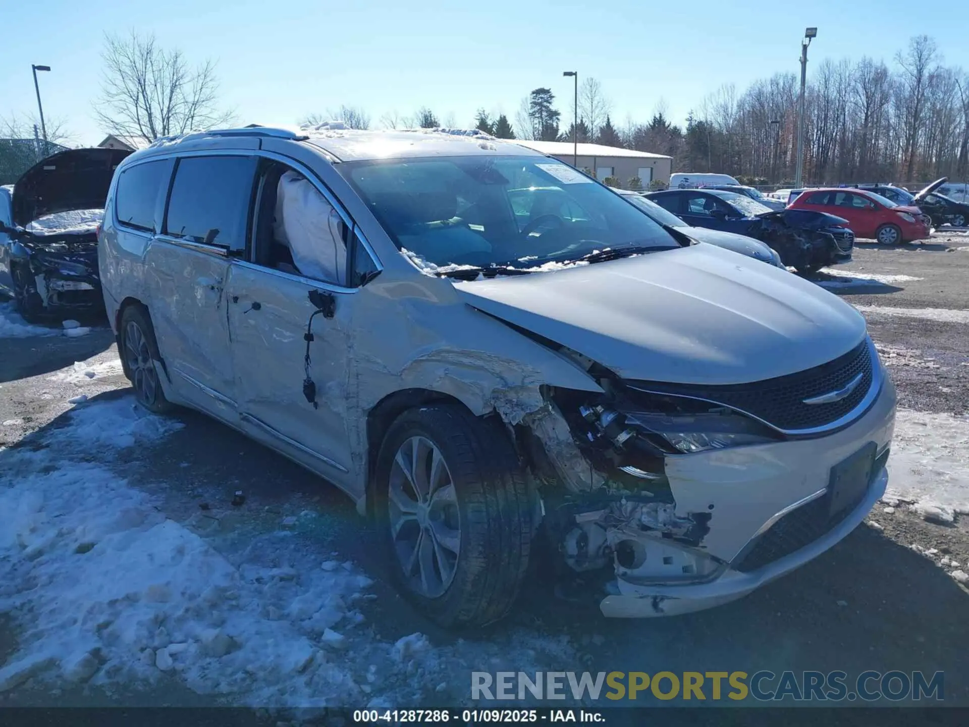 1 fotografías del automóvil dañado 2C4RC1GG4KR629258 CHRYSLER PACIFICA 2019