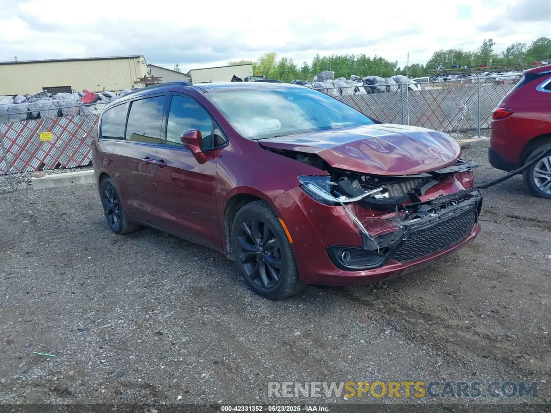 1 fotografías del automóvil dañado 2C4RC1GG5KR652497 CHRYSLER PACIFICA 2019
