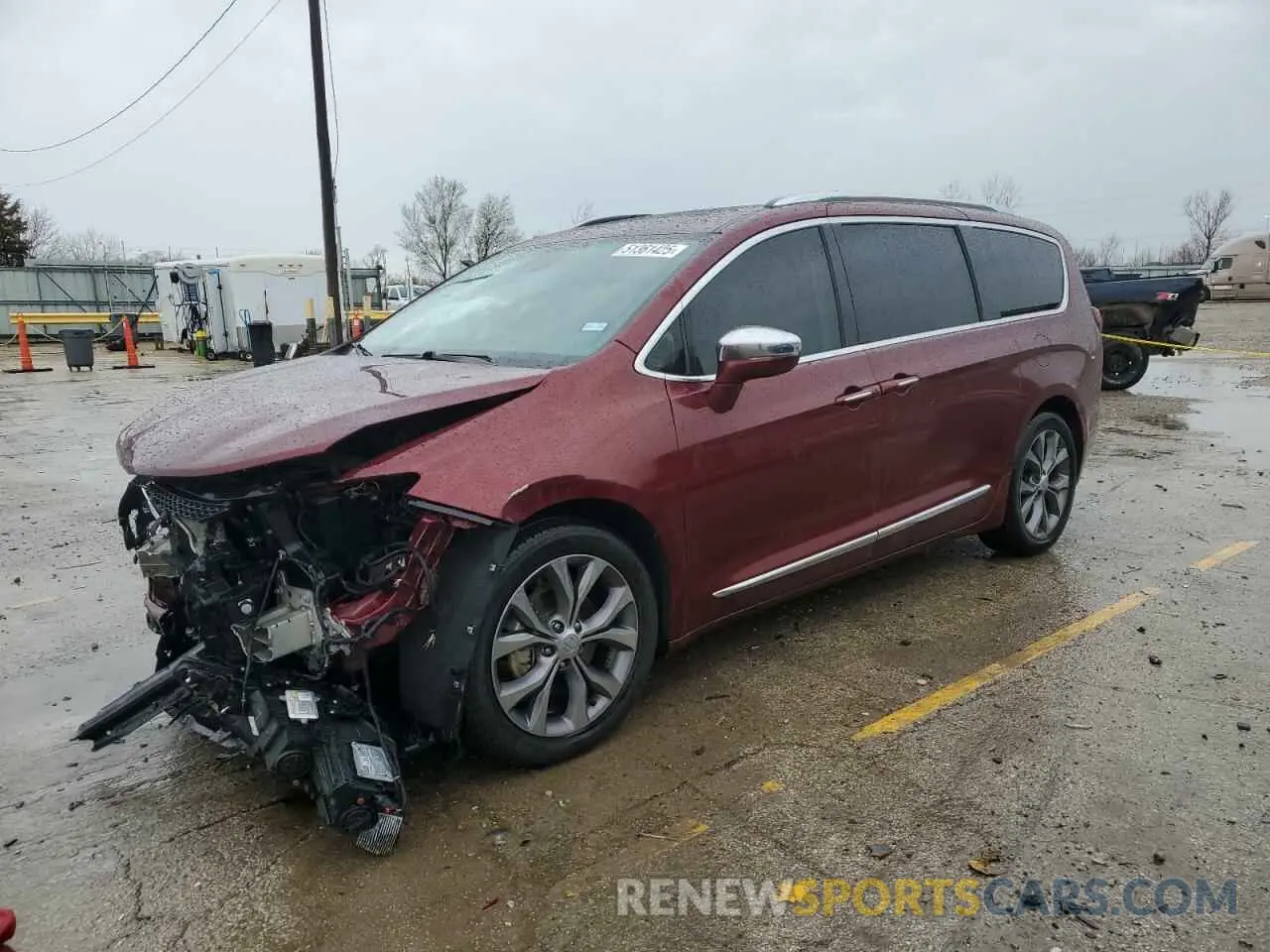 1 fotografías del automóvil dañado 2C4RC1GG5KR714318 CHRYSLER PACIFICA 2019