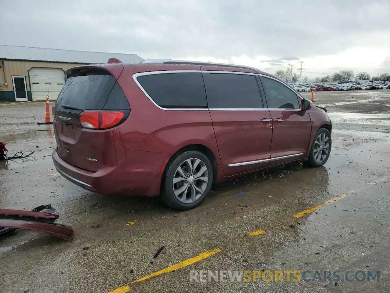 3 fotografías del automóvil dañado 2C4RC1GG5KR714318 CHRYSLER PACIFICA 2019
