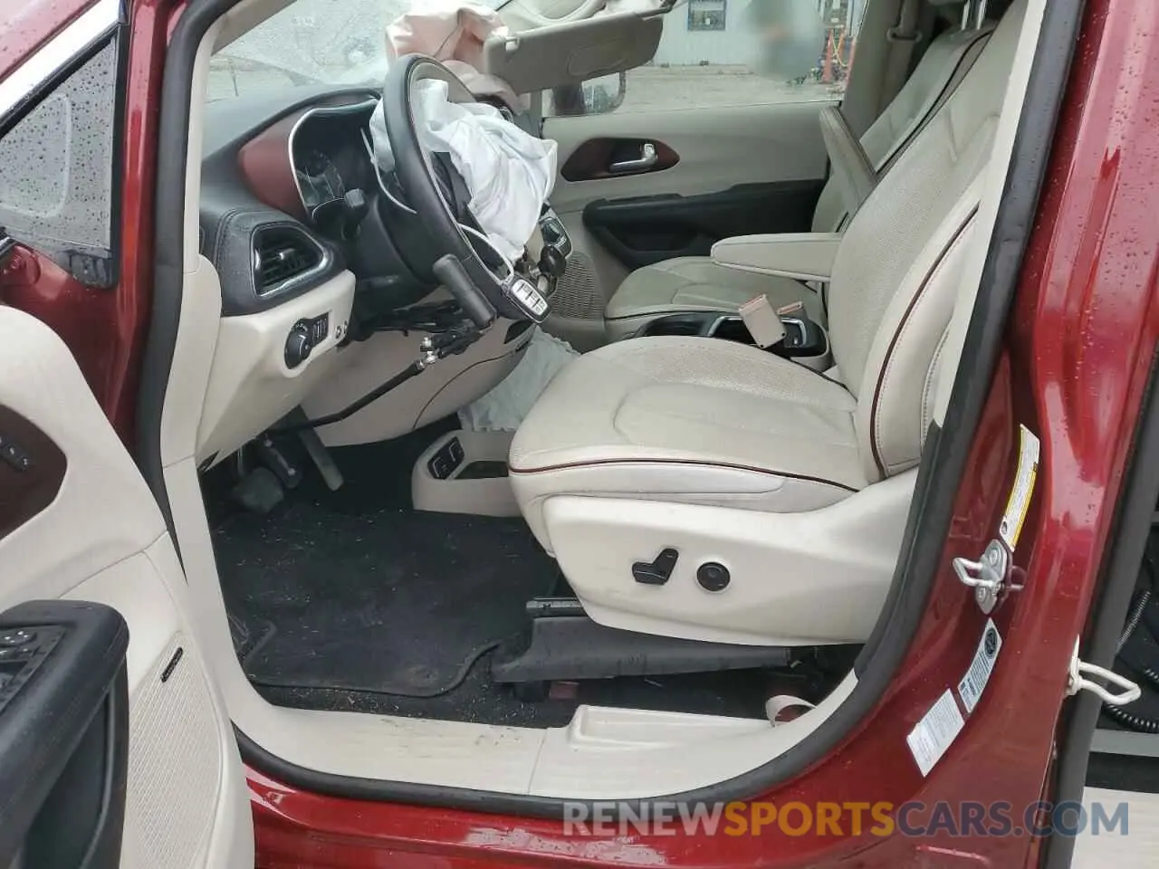 7 fotografías del automóvil dañado 2C4RC1GG5KR714318 CHRYSLER PACIFICA 2019