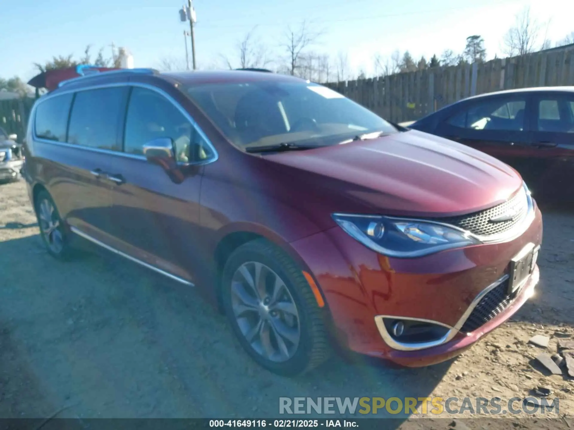 1 fotografías del automóvil dañado 2C4RC1GG9KR627909 CHRYSLER PACIFICA 2019