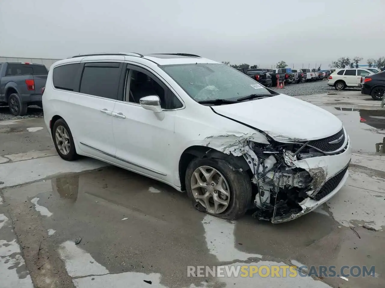 4 fotografías del automóvil dañado 2C4RC1GG9KR741411 CHRYSLER PACIFICA 2019