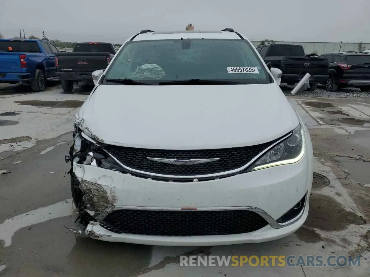 5 fotografías del automóvil dañado 2C4RC1GG9KR741411 CHRYSLER PACIFICA 2019