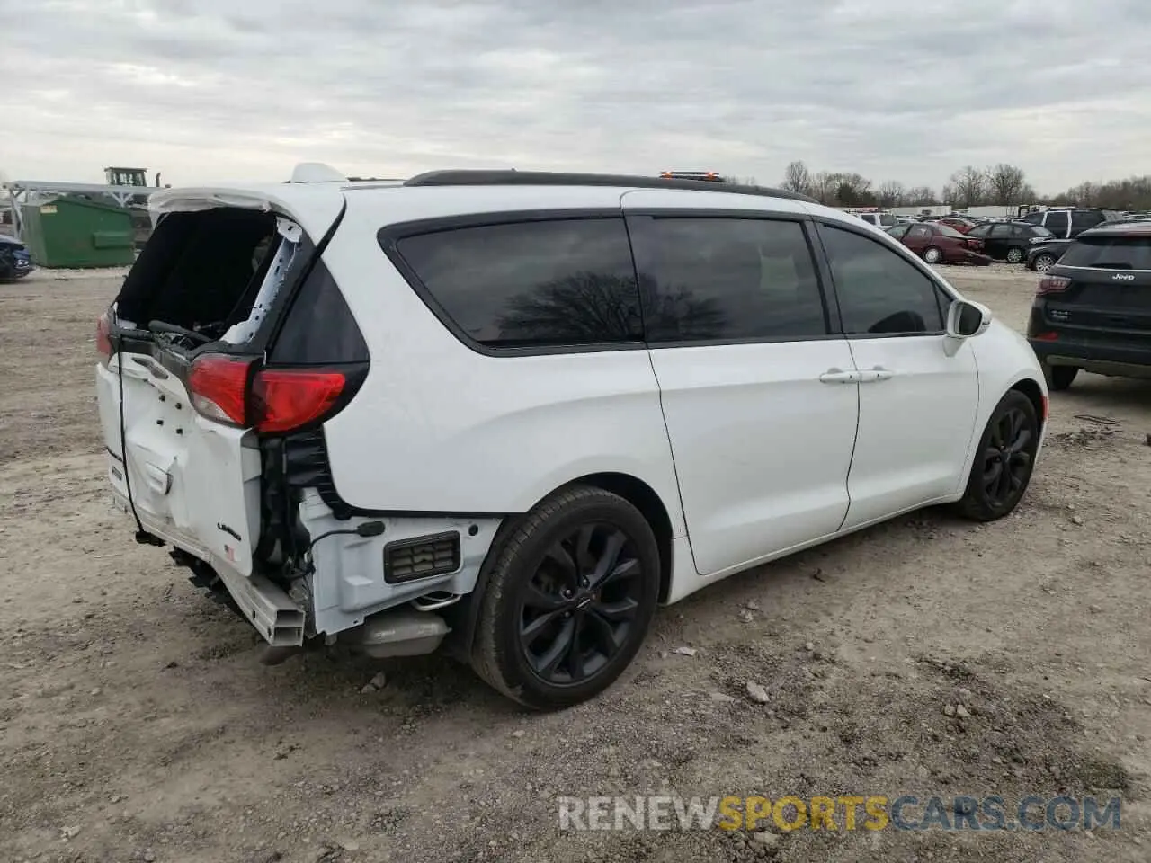 3 fotografías del automóvil dañado 2C4RC1GGXKR681574 CHRYSLER PACIFICA 2019