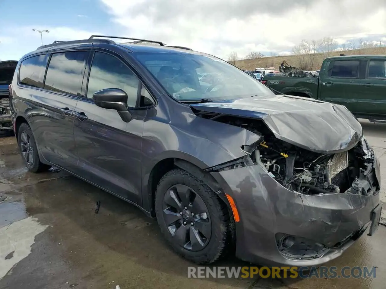 4 fotografías del automóvil dañado 2C4RC1L77KR668805 CHRYSLER PACIFICA 2019