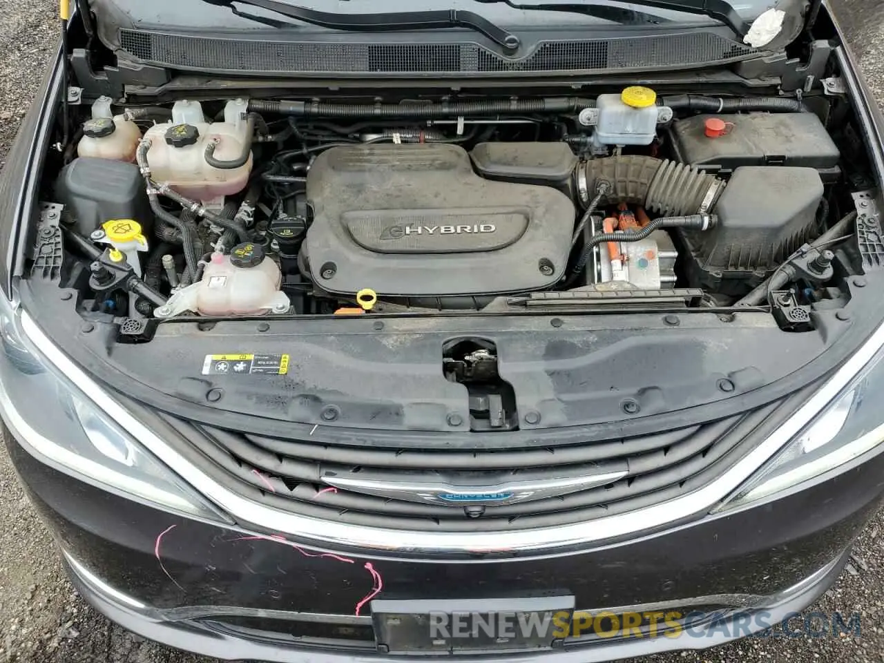 12 fotografías del automóvil dañado 2C4RC1N72KR533017 CHRYSLER PACIFICA 2019