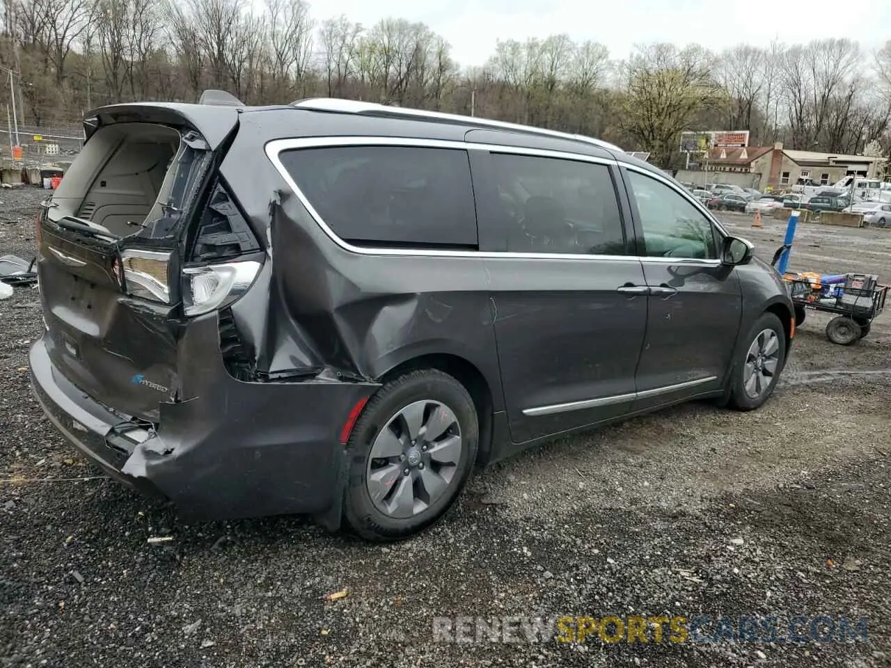 3 fotografías del automóvil dañado 2C4RC1N72KR533017 CHRYSLER PACIFICA 2019