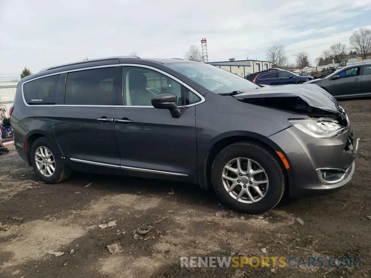 4 fotografías del automóvil dañado 2C4RC1BG0LR140171 CHRYSLER PACIFICA 2020
