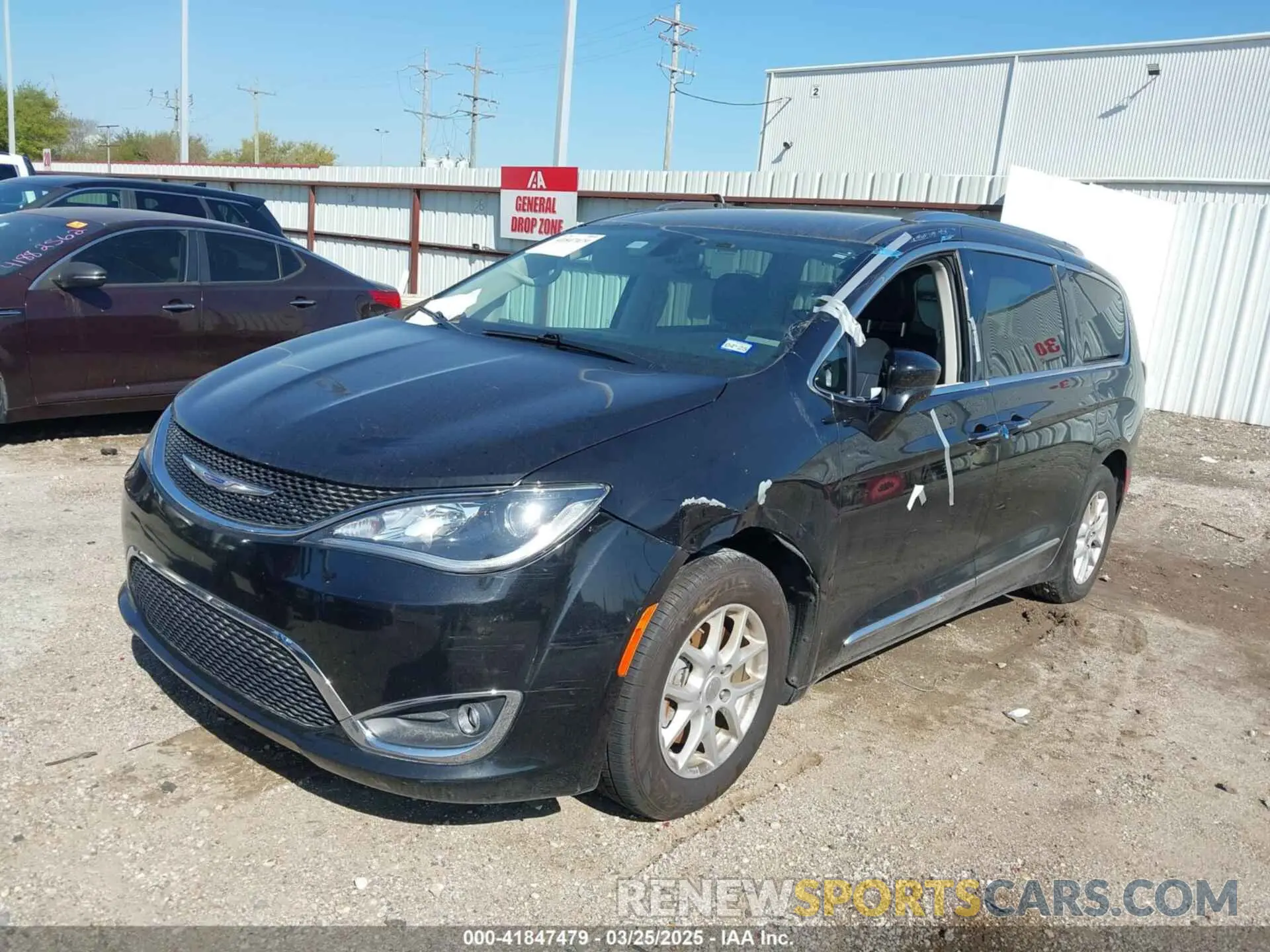 2 fotografías del automóvil dañado 2C4RC1BG0LR276333 CHRYSLER PACIFICA 2020