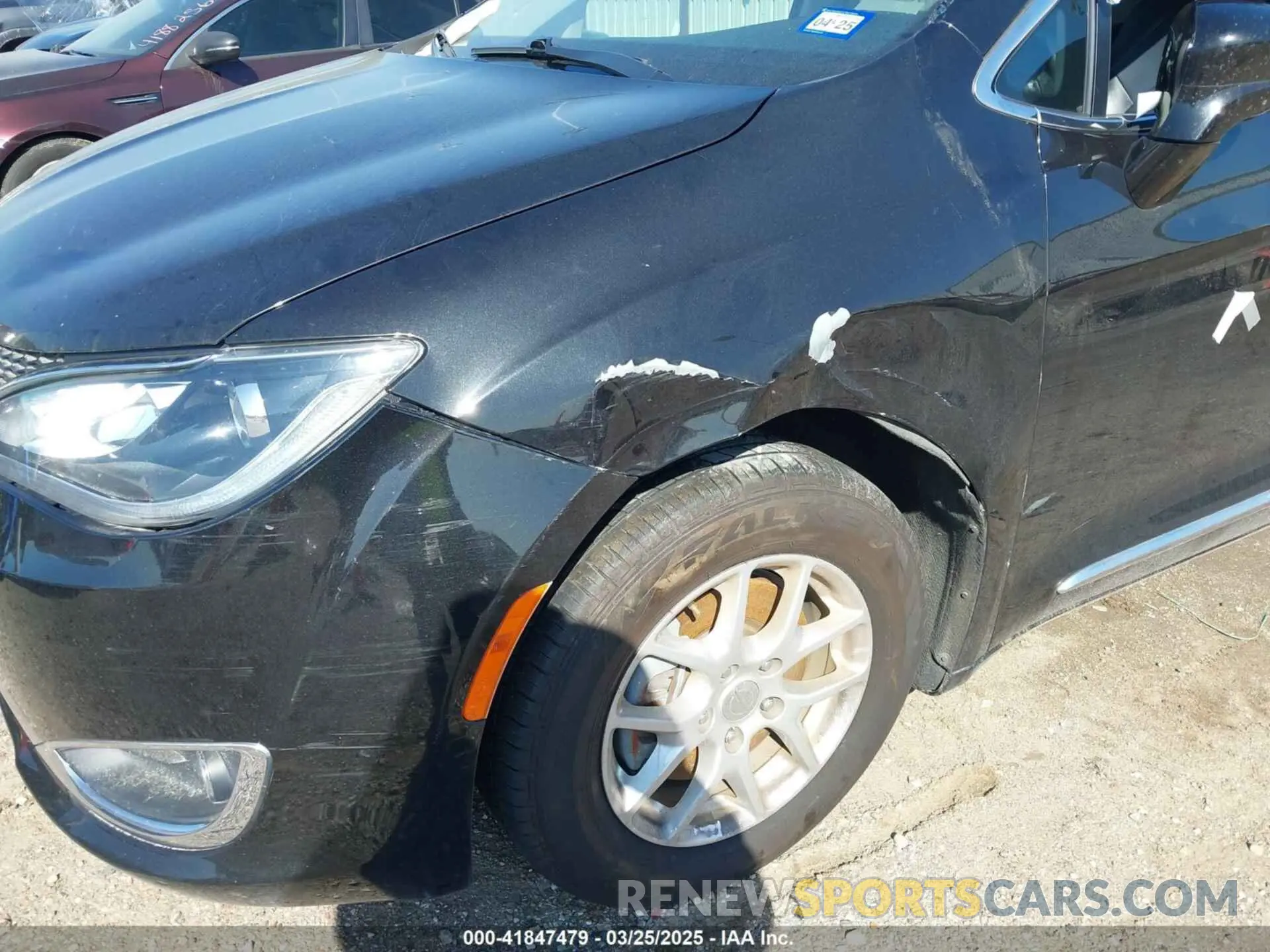 6 fotografías del automóvil dañado 2C4RC1BG0LR276333 CHRYSLER PACIFICA 2020