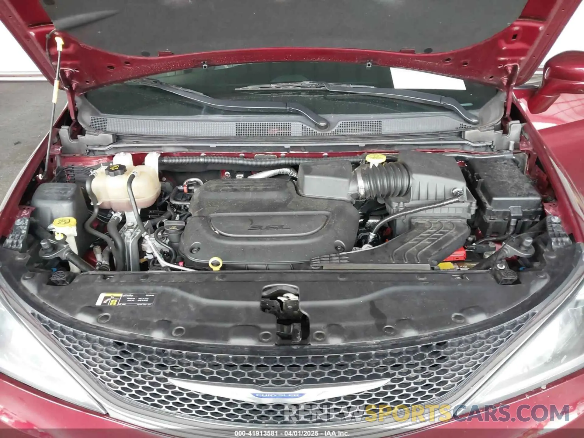 10 fotografías del automóvil dañado 2C4RC1BG0LR276929 CHRYSLER PACIFICA 2020