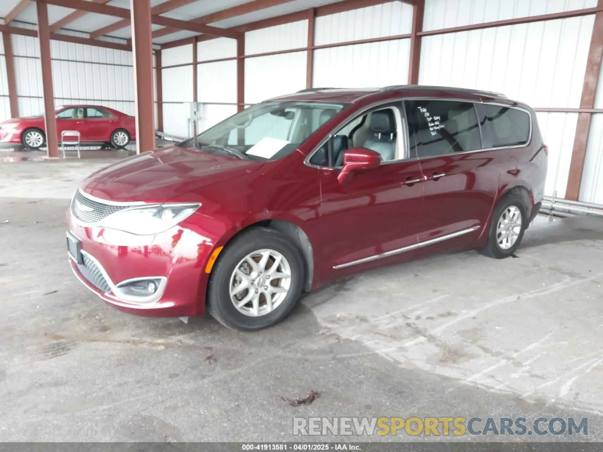 2 fotografías del automóvil dañado 2C4RC1BG0LR276929 CHRYSLER PACIFICA 2020