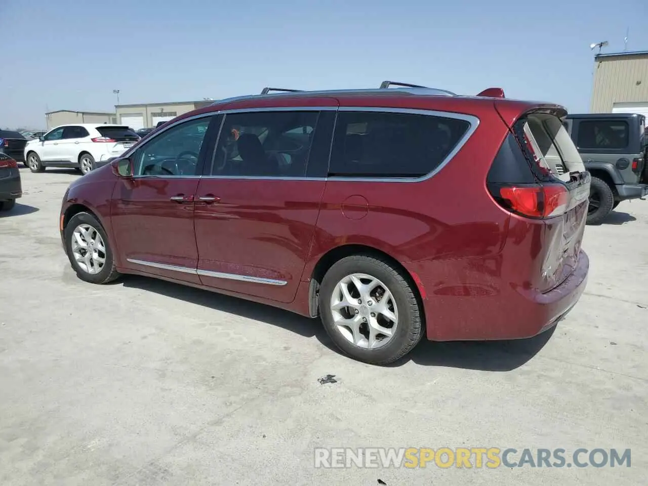 2 fotografías del automóvil dañado 2C4RC1BG2LR115479 CHRYSLER PACIFICA 2020