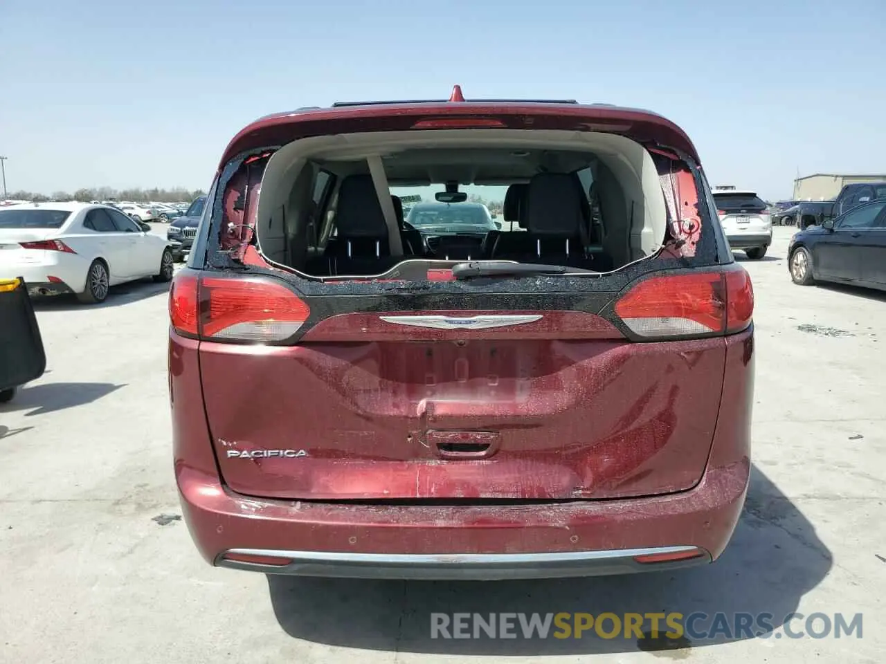 6 fotografías del automóvil dañado 2C4RC1BG2LR115479 CHRYSLER PACIFICA 2020