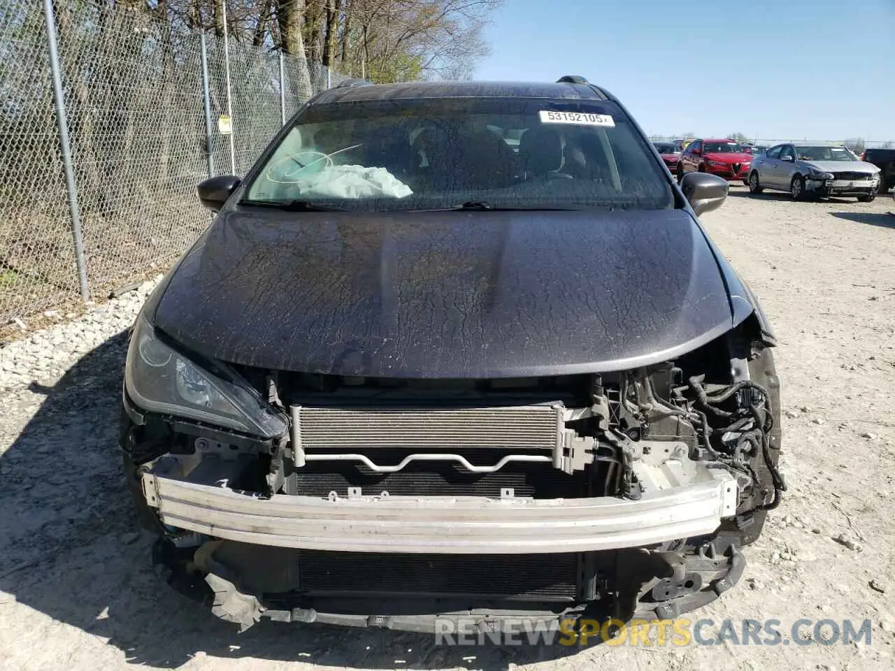 5 fotografías del automóvil dañado 2C4RC1BG3LR176792 CHRYSLER PACIFICA 2020