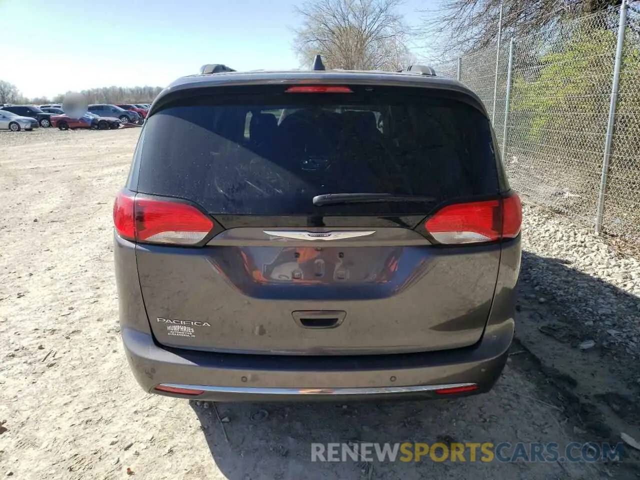 6 fotografías del automóvil dañado 2C4RC1BG3LR176792 CHRYSLER PACIFICA 2020