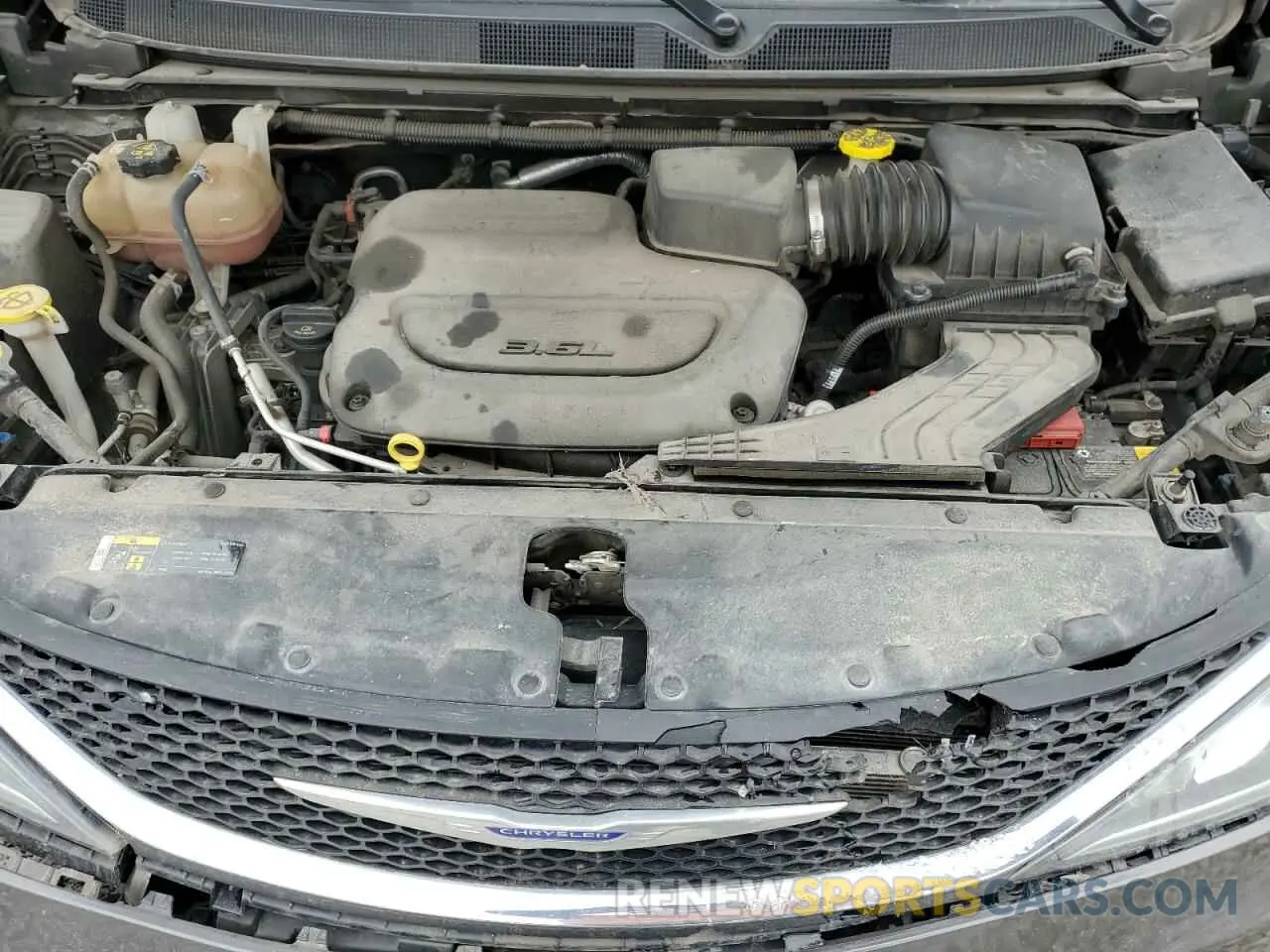 12 fotografías del automóvil dañado 2C4RC1BG4LR131750 CHRYSLER PACIFICA 2020