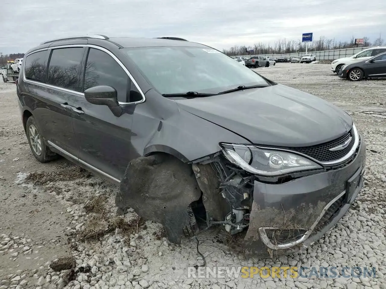 4 fotografías del automóvil dañado 2C4RC1BG4LR131750 CHRYSLER PACIFICA 2020