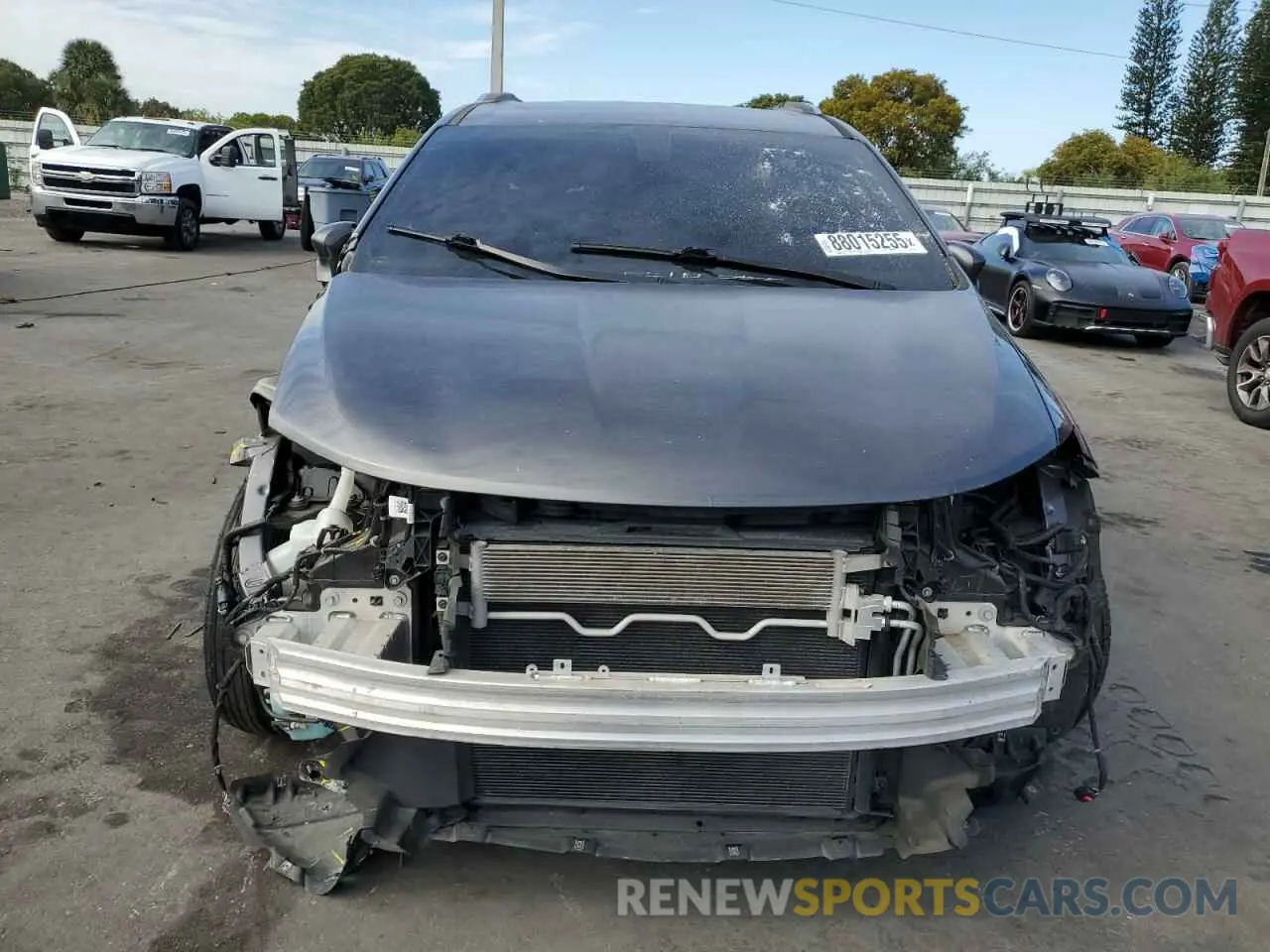 5 fotografías del automóvil dañado 2C4RC1BG6LR131037 CHRYSLER PACIFICA 2020
