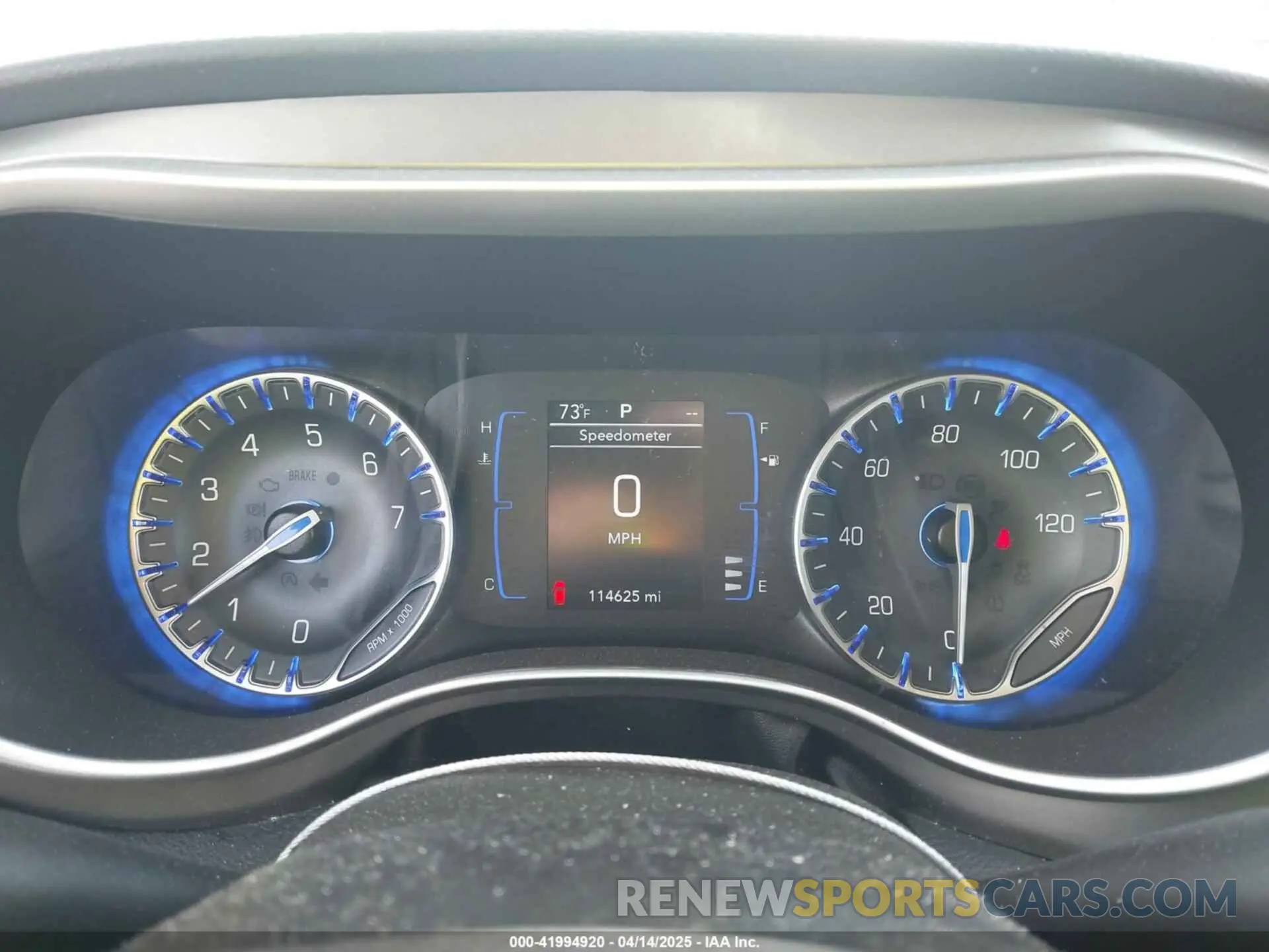 7 fotografías del automóvil dañado 2C4RC1BG9LR268909 CHRYSLER PACIFICA 2020