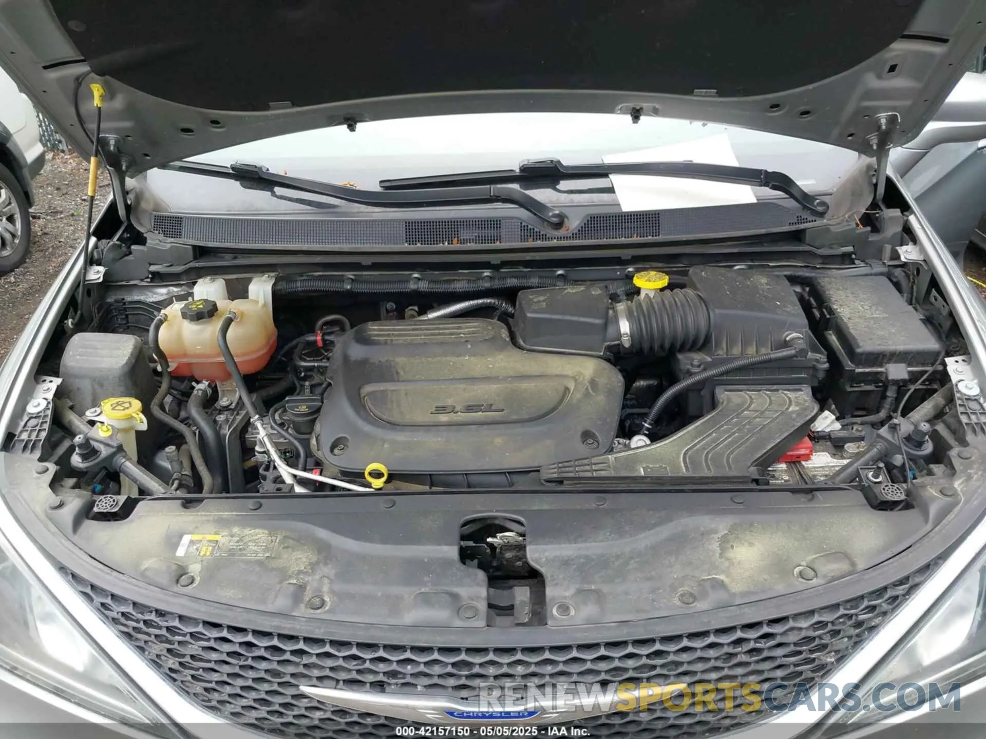 10 fotografías del automóvil dañado 2C4RC1BG9LR275908 CHRYSLER PACIFICA 2020