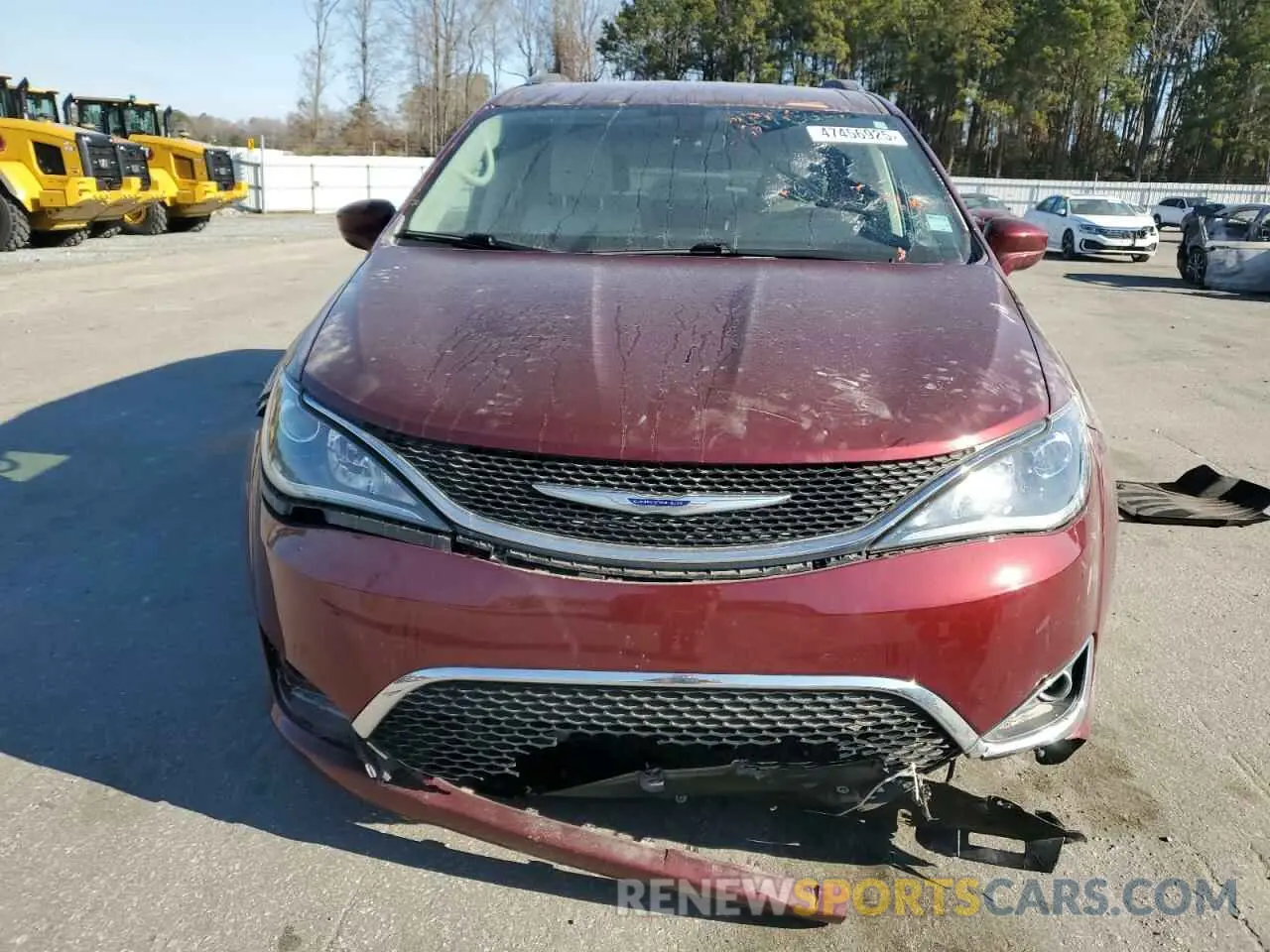 5 fotografías del automóvil dañado 2C4RC1EG2LR266818 CHRYSLER PACIFICA 2020