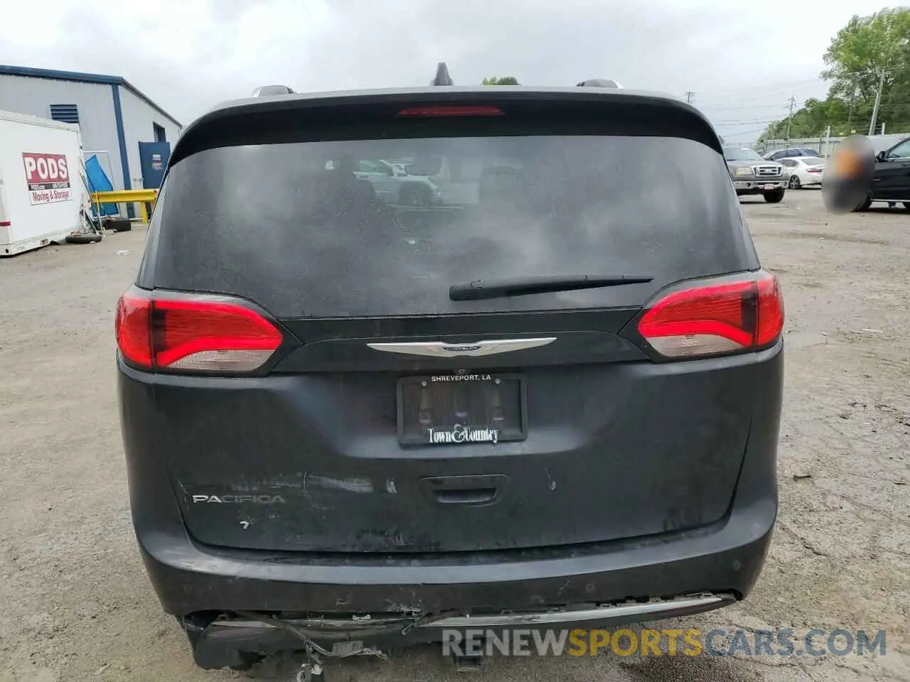 6 fotografías del automóvil dañado 2C4RC1EG3LR138460 CHRYSLER PACIFICA 2020